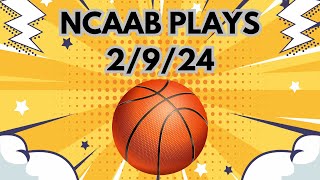 College Basketball Picks & Predictions Today 2/9/24