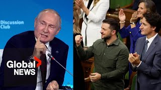 "An idiot or a bastard:" Putin rips Canada House speaker who invited Nazi veteran to Parliament