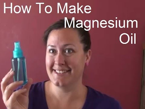 How To Make Magnesium Oil How To Make Magnesium Oil