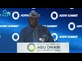 president tinubu s speech at ongoing abu dhabi sustainability week full speech