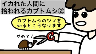 イカれた人間に拾われるカブトムシ②【アニメ】