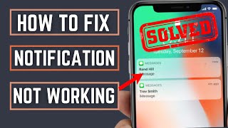 How to fix Notifications not Working on iphone in ios 15 | Fix" Notification Not Working Ios 15.2