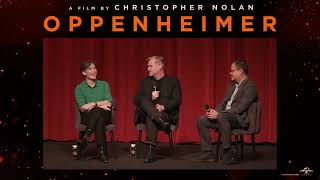 Oppenheimer FYC Panel | Cillian Murphy & Christopher Nolan