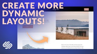 Overlap Content Between Sections in Squarespace