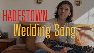 Hadestown "Wedding Song" - Guitar Lesson and Tutorial by Jacob Shipley