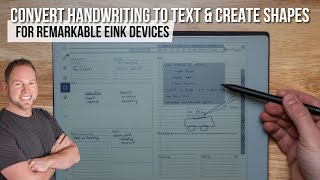 Converting Handwriting to Text and Creating Shapes | FOR DIGITAL PLANNERS