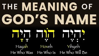 The Meaning of God's Name