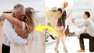 Father of the Bride Disobeys Her No Surprise Rule and Does Just the Opposite