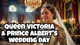 The STUNNING WEDDING Of Queen Victoria And Prince Albert