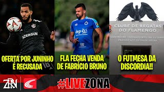 FABRÍCIO BRUNO A CAMINHO DO CRUZEIRO | QARABAG RECUSA 1ª OFERTA POR JUNINHO | CLIMA TENSO NO NINHO?