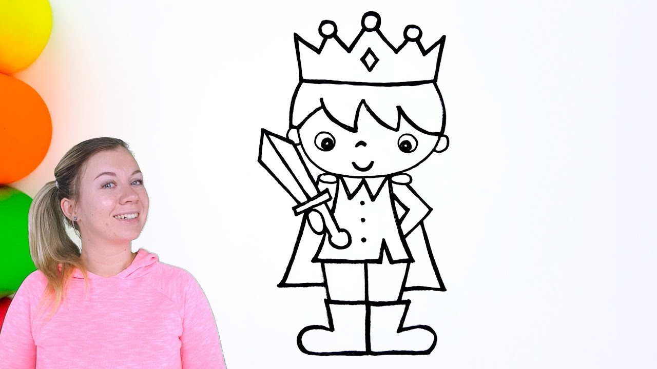 Easy Prince Drawing