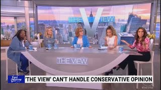 'Absolutely terrible': 'Hysterical lefties' on The View attack conservative host