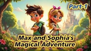 Max and Sophia's Magical Adventure with the Golden Key | Part-1 | English Story | @TaleBlasters