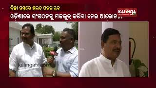 Discussion With Newly Appointed OPCC President Sarat Patnaik Over His Delhi Visit || KalingaTV