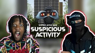 American Reacts to Suspect (AGB) - Suspicious Activity (Official Audio) #activegxng