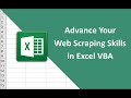 #29   How to Advance Your Web Scraping Skills in VBA  Tackling Diverse Web Elements & CSS Selectors