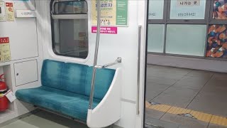 14/7/2023 Incheon Metro Line 1(train for Gyeyang) Bakchon ~ Gyeyang