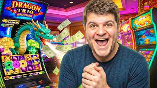 I Won HUGE On BRAND NEW Slots! (INSANE BONUS)