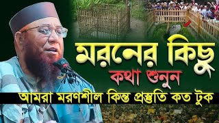 মরণের কিছু কথা শুনুন আমরা মরণশীল কিন্তু প্রস্তুতি কত টুকু আল্লামা নজরুল ইসলাম কাসেমীর  সেরা বয়ান