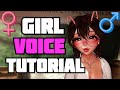 BEST GIRL VOICE TUTORIAL | Feminizing your Voice part 2