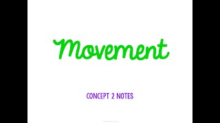 Unit 2 Support and Motion Concept 2 Notes