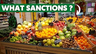 Russian TYPICAL (Middle Income) Supermarket Tour: Perekrestok