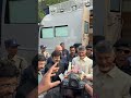 Balakrishna Ap CM Chandrababu Naidu on the sets of unstoppable show in Hyderabad