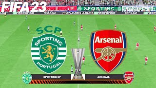 FIFA 23 | Sporting CP vs Arsenal - UEFA Europa League - PS5 Gameplay
