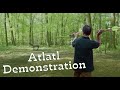 Atlatl Demonstration | Meadowcroft Rockshelter and Historic Village