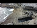 diving into the wormhole inismore aran islands ireland