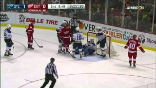 Blues @ Red Wings Highlights 01/20/16