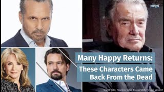 Soaps Characters That Came Back From The Dead