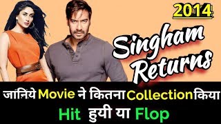 Ajay Devgan SINGHAM RETURNS 2014 Bollywood Movie LifeTime WorldWide Box Office Collection