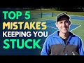 Top 5 Common Mistakes Made by Beginner Pickleball Players (And How to Fix Them)