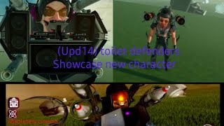 new Update: toilet defenders Showcase ALL new character