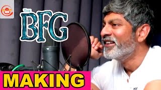 Jagapathi Babu Dubbing Video Of The BFG Telugu Version #JagguBhai | Silly Monks