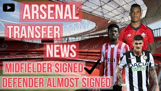 ARSENAL TRANSFER NEWS| 2 TRANSFERS DONE, TWO MORE ON THE WAY! NEW DEFENDER SIGNING ALMOST COMPLETE!