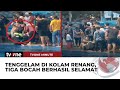 Tiga Bocah Selamat Usai Tenggelam di Kolam Renang Kali Wetan | tvOne Minute