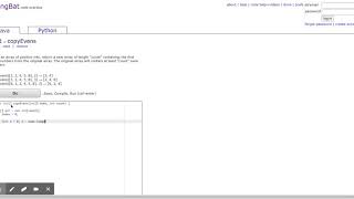 CodingBat Java AP-1 copyEvens
