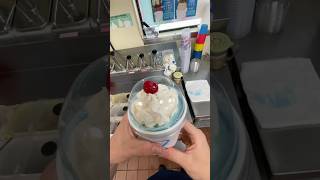 Sonic blue raspberry nerds cream slush #fastfood #drivethru #papasfreezeria  #foryou #pov  #sonic