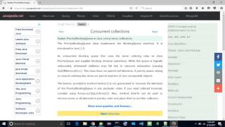 Explain PriorityBlockingQueue in Java concurrency collections. | javapedia.net