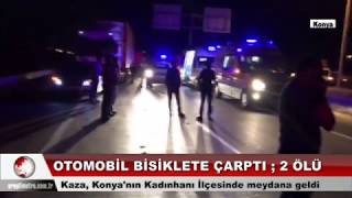 Otomobil Motosikletle çarpıştı: 2 ölü