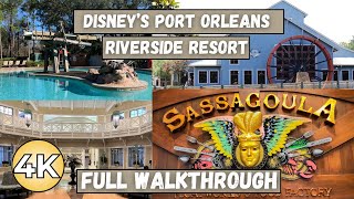 Disney's Port Orleans Riverside Resort - 4K POV Walkthrough