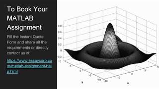 Get Matlab Programming Assignment Help by EssayCorp Experts