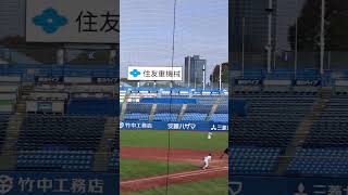 国士舘大学 上本勇希内野手（創成館高等学校）好守備をみせる