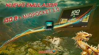 Emulador WinCE + iGO 8 + Miopocket 3.0 release 49