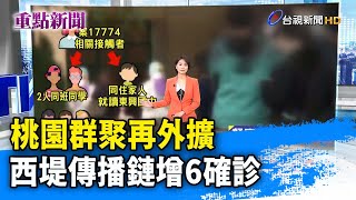 桃園群聚再外擴 西堤傳播鏈增6確診【重點新聞】-20220115