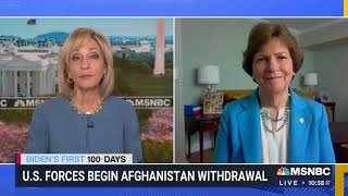 On Andrea Mitchell Reports, Shaheen Urges Biden Admin to Prioritize Afghan Women Amid Withdrawal