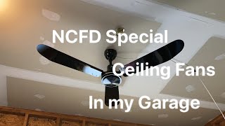 NCFD Special: Ceiling Fans In My House Part 3; The Garage