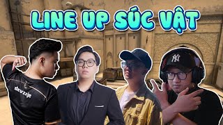 HỒI SINH LINE UP SÚC VẬT BẮN CSGO CƯỜI ĐIÊN